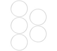 Naroote Anneaux d'étanchéité en Silicone pour Autocuiseur 5 Pièces, Remplacement Durable et Facile à Nettoyer pour les Autocuiseurs de Cuisine en Silicone de qualité Alimentaire (22 cm)