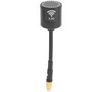 Naroote Antenne RHCP 5,8 Ghz à Gain élevé 2,8 DBi pour Drone de Course FPV en Plastique Léger 1 Pièce (Tête Droite)