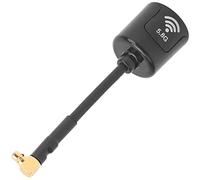 Naroote Antenne RHCP 5,8 Ghz à Gain élevé 2,8 DBi pour Drone de Course FPV en Plastique Léger 1 Pièce (Tête courbée)