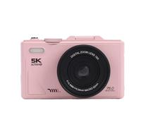 Naroote Appareil Photo Numérique 5K, écran Rabattable Compact avec Zoom | Corps ABS, Photographie de Voyage, Webcam USB, Streaming sur les Réseaux Sociaux, Prise en Charge de la Carte 256G,