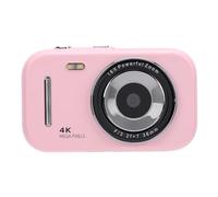 Naroote Appareil Photo Numérique pour Enfants, Vtogigores 4K pour Enfants pour Une Anti-Vibration de 2,8 Pouces pour Les étudiants (Rose)