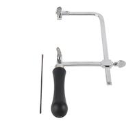 Naroote Arc de Scie à Main Portable avec Lames de Scie en Spirale, Outil de Bricolage Essentiel pour la Construction et le Jardinage, Design Compact, Convient aux Lames de 5,51", adapté aux (