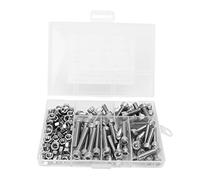 Naroote Assortiment de Vis Métriques, Vis à Machine 150 Pcs à Douille Hexagonale
