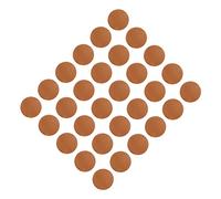 Naroote Balles de en Mousse EVA, Balles D'entraînement Souples et Durables pour L'entraînement en Intérieur et en Extérieur, 30 Pièces pour la Pratique du Swing en Intérieur ou en Extérieur (Brown)