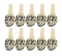 Naroote Ballons à Confettis à Paillettes de 12 Pouces pour Fête D'Anniversaire, Anniversaire de Mariage, Décorations à Motif Numéro 40, Options or Rose Argent doré 10 Pièces (boules de confettis