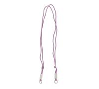 Naroote Bandoulière Tressée pour Appareil Photo instantané, Fibre de Polyester Portable, Sangle de Cou Ronde Universelle Tressée de 120 Cm pour Appareil Photo pour l'extérieur (Violet Clair)