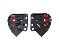 Naroote Base de Visière de Casque de Moto, LS2 FF390 FF397 FF801 FF323 | Plastique Durable, Plaque de Montage du Bouclier, équipement D'équitation, Fixation LS2, Finition Mate, Verrouillage