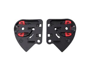 Naroote Base de Visière de Casque de Moto, LS2 FF390 FF397 FF801 FF323 | Plastique Durable, Plaque de Montage du Bouclier, équipement D'équitation, Fixation LS2, Finition Mate, Verrouillage