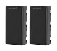 Naroote Batterie de Drone WB37, Prévention de la Surchauffe, Prévention des Surcharges, Auto-déCharge, Vitesse de Charge Rapide, Batterie émetteur RC 4920 MAh pour Télécommande (2PCS)
