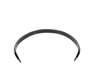 Naroote Becquet de Spoiler Arrière, Compatible avec la Plupart des | Bande de garniture de coffre en caoutchouc, séparateur d\'aile de toit noir brillant