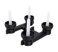Naroote Bloc de Nettoyage pour Salle de Traite des Vaches, 4 Postes