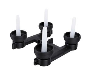 Naroote Bloc de Nettoyage pour Salle de Traite des Vaches, 4 Postes