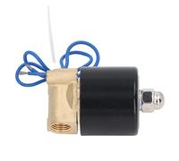 Naroote Bobine de Noyau de Cuivre en Laiton d'électrovanne électrique pour l'eau, Le Gaz et Le Pétrole, en Laiton, Adaptée à Un Usage Domestique (1/4in DC12V)