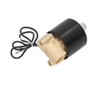 Naroote Bobine de Noyau de Cuivre en Laiton d'électrovanne électrique pour l'eau, Le Gaz et Le Pétrole, en Laiton, Adaptée à Un Usage Domestique (1/4in DC24V)