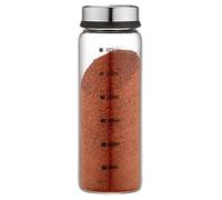Naroote Bocal à épices 150mL avec 4 Becs Verseurs, Design Durable pour