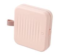 Naroote Boîte à Couture Compacte à Aspiration Magnétique pour Voyage, Boîte à Couture Magnétique Double Couche avec Ciseaux et Ruban Adhésif pour Kit de à Domicile (PINK)