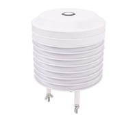 Naroote Boîte à Persiennes avec Capteur Météo, Transmetteur de CO2 et de Température Durable pour la Extérieure, Appareil 4 en 1, Matériau ABS, 1 unité (YGC-BYX-M-KV-A2)