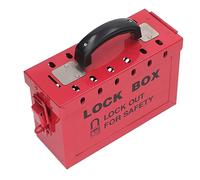 Naroote Boîte de Consignation de Groupe de sécurité, Boîte LOTO Portable en Acier Inoxydable, de conformité OSHA avec Poignée Ergonomique, Idéale pour Contenir 13 Cadenas