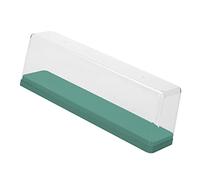 Naroote Boîte de Présentation de Collection de Figurines, Vitrine de Figurines d'action en Forme de Rectangle Bien Organisée, Empilable, Anti-poussière pour Le Bureau (Green)