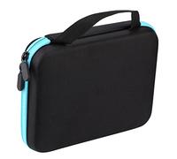 Naroote Boîte de Rangement D'huiles Essentielles, Compacte, Protection Complète, Sac Organisateur à 63 Emplacements pour Déménagement (Blue)