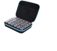 Naroote Boîte de Rangement pour Accessoires de Broderie Diamant, Valise Portable pour un Voyage Facile avec 30 Emplacements, Compartiments Doubles Scellés pour Diamants et Bijoux pour Bricoleurs,