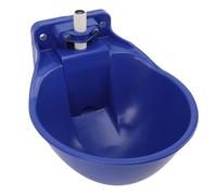 Naroote Bol d'eau Automatique pour Vache d'extérieur, Distributeur 'Eau à Remplissage Automatique en Plastique épais, Bol 'Eau de Grande capacité Résistant à la Mastication avec Conception