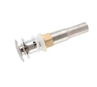 Naroote Bouchon de Filtre D'évier en Acier Inoxydable pour Lavabo de Maison, Salle de Bain, Drain en Laiton Anti-colmatage pour Trou de 1 5/8 Po ou 1 3/4 Po, Drain D'évier Sous le Comptoir pour