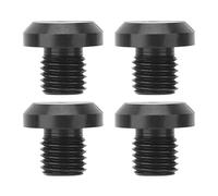 Naroote Bouchons de Trou de Rétroviseur M10x1,25, Légers et Durables, Adaptés à Hypermotard, Convient pour G310GS G310R pour CB500X (2 Paires, aluminium)