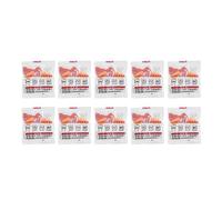 Naroote Bouchons D'oreilles Anti-bruit de Type Balle Bouchons D'oreilles Insonorisés Efficaces pour la Concentration et le Sommeil pour les Voyages et les Chantiers de Construction 10 Pièces Orange