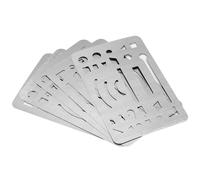 Naroote Bouclier Effaceur, Design Ultra-mince, 27 Trous (Stainless Steel)