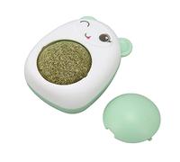 Naroote Boules Murales de Catnip, Dents Nettoyage à 360 Degrés Rotation Plant Plant Catnip Ball pour Intérieur (Green)