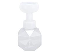 Naroote Bouteille Moussante PETG en Forme de Fleur de 300 ML, pour Distributeur de Savon pour Les Mains, Distributeur de Mousse PETG Léger et Portable pour Salle de Bain ou Chambre à Coucher