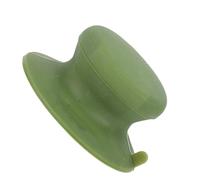 Naroote Bouton de Couvercle de Casserole Universel, Bouton de Couvercle en Silicone, Poignée Anti-brûlure avec Aspiration, Idéal pour le Remplacement (GREEN)