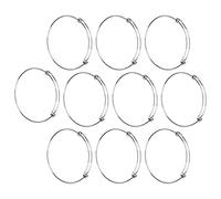 Naroote Bracelet Réglable en Acier Inoxydable 10 Pièces, Bracelet Extensible Durable pour la Fabrication de Bijoux à Faire Soi-même, Port Confortable pour la Plupart des Tailles de Poignet