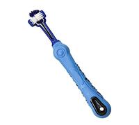 Naroote Brosse à Dents pour Animaux de Compagnie à 3 Côtés, Gagnez du Temps Brosse à Dents pour Chat de Conception Multi-angle, Fournitures pour Animaux de Compagnie pour une Utilisation au Détail