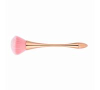 Naroote Brosse À Poussière À Ongles Outil De Manucure De Grande Taille En Fibre Douce Pour Usage Personnel Et Salon De Manucure - Or/Or Rose (or rose)