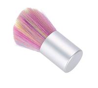 Naroote Brosse de Nettoyage des Ongles Douce pour Manucure et Nail Art, Poils en Nylon Durable et Tube en Aluminium, 1 Pièce, Convient pour Salon de Manucure et Usage Domestique