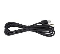 Naroote Câble pour Casque de Type C vers 2,5 Mm avec Fil tressé Durable pour K490 NC K545, Son Haute Résolution pour les Jeux et la Musique, Noir, 1,5 M