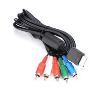 Naroote Câble Vidéo Composant HD pour 2 et 3 | Cordon AV, Gaine Flexible, Connecteurs à Code Couleur, Connexion D'écran HDTV ou EDTV, Utilisation pour les Jeux et .