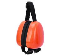 Naroote Cache-Oreilles Anti-Bruit pour Chien, Confortable, Réglable, Léger, pour Chiens Pendant Les Orages, Les Feux d'artifice et la Musique Forte, 11x12cm (Orange)