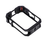 Naroote Cage de Caméra en Métal pour Caméra Panoramique 360, Cadre en Alliage d'aluminium avec Verrou de sécurité et Supports d'extension Multiples, Idéal pour Les Accessoires (Black)