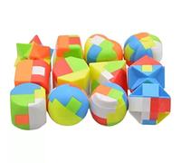 Naroote Calendrier de Compte à Rebours de Noël, Jouet Puzzle pour Enfants Garçons et Filles, Jeux de Réflexion Qui Tuent Le Temps, Jeux de Fête, Matériau : Plastique + Métal, Couleur comme indiqué,