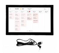 Naroote Calendrier Numérique Intelligent de 10,1 Pouces, Planificateur Familial électronique à écran Tactile, Tableau des Tâches avec Affichage Interactif, Support Mural et Bureau