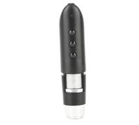 Naroote Caméra à Microscope Numérique, Microscope Numérique à Haute Définition Source de Lumière Auxiliaire LED avec un Détecteur de Cuir Chevelu WiFi 500x pour le Chargeur USB pour le Diagnostic