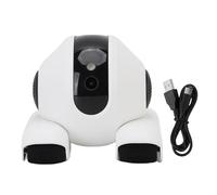 Naroote Caméra pour Animaux de Compagnie, Détection de Mouvement à 2 Voies, Rotation à 360 °, Caméra de sécurité Intérieure sans Fil WiFi avec Application pour la Maison, Résolution 1920 (32G)