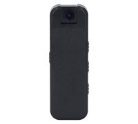 Naroote Caméscope de Poche, Petite Caméra Portable Grand Angle de 140 Degrés avec Clip Arrière pour Garde de sécurité