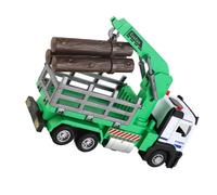 Naroote Camions de Jouets, RC Forklift Logging Tamin Tamin Toy Toy Garbage Truck Modèle (Green)
