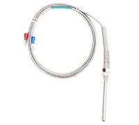 Naroote Capteur de Température à Thermocouple de Type K, Sonde en Acier Inoxydable Durable pour Laboratoire et Industrie Chimique, 1 Paquet