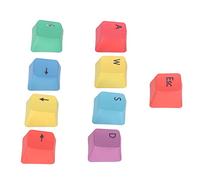 Naroote Capuchons de Touches de Clavier Mécaniques DIY, Aspect Mat Durable pour la Personnalisation, Capuchons de Touches PBT pour un Design Ergonomique - Convient à la Plupart des Claviers Mécaniques