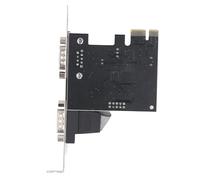 Naroote Carte Combinée Parallèle Série PCIe, Adaptateur RS232 à 2 Ports pour PC Industriels, Systèmes de Point de Vente, Contrôle LED, Haute Vitesse 2.5 Go